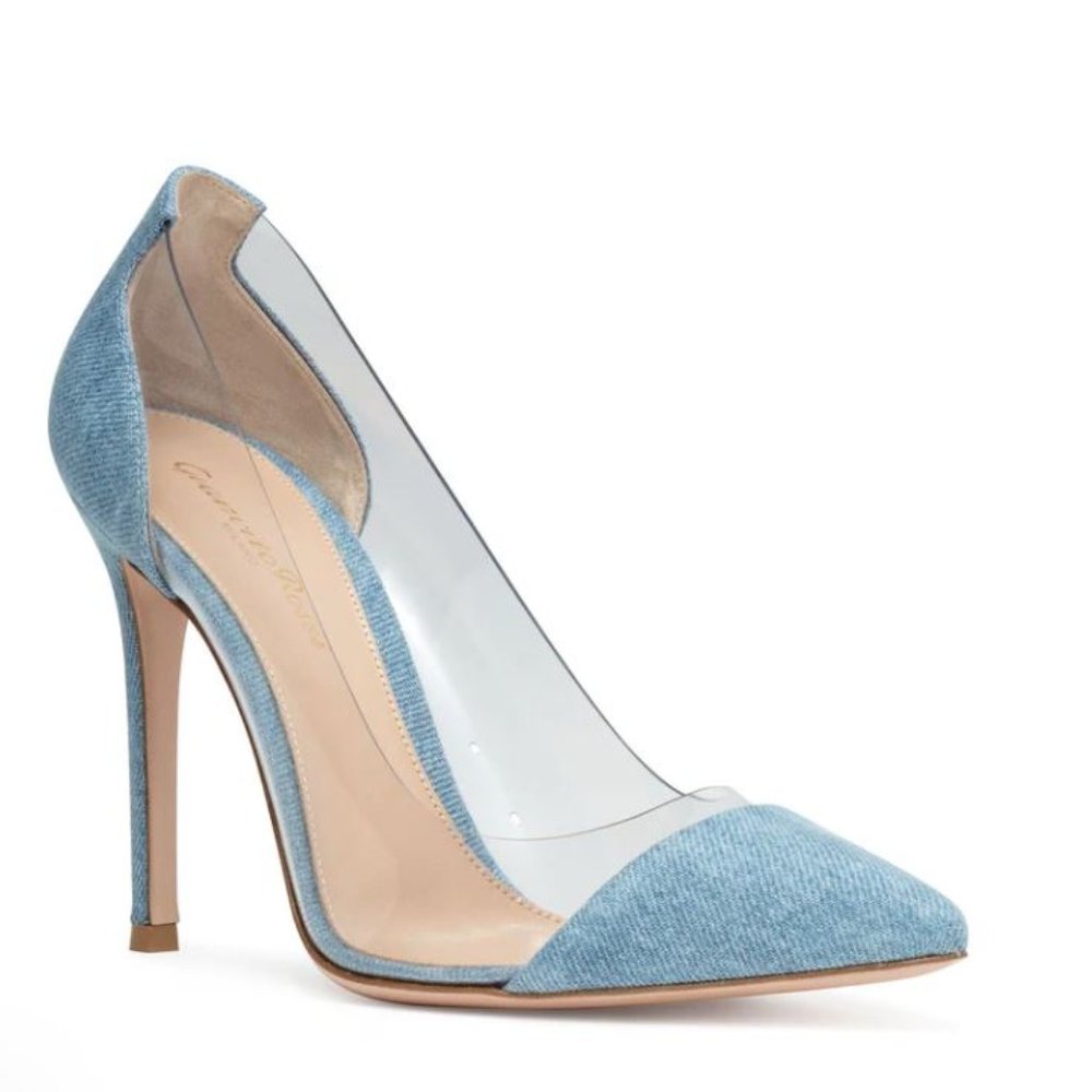 Denim GIANVITO ROSSI Pumps (10.5)